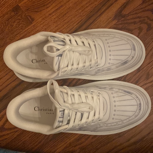 Christian Dior Addict sneaker in French blue - Picture 4 of 10